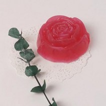 비누 레진아트 실리콘 몰드 장미 6구 (대)