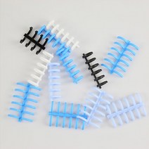 루즈링 바인더링 링 10color 6공 4공 루즈리프 제본 클릭링, 10mm/4공/옐로우