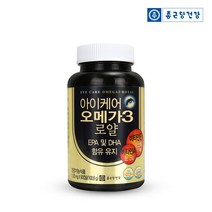 종근당건강 혈행개선 눈건강 항산화 3중복합기능 비타민E 아이케어 오메가3 로얄 실속형, 단품, 단품