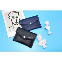 엔벨롭 스타일 크리스페 카드 지갑(이니셜 각인 서비스)