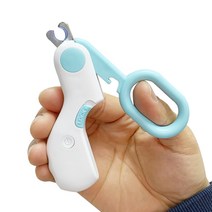 위제트 아기 새끼 고양이 LED 발톱깎이 강아지발톱깎이, 02. 블루