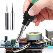 솔더 마스크용 좁은 피치 납땜 및 브리징 교정용 인두 팁 무연 용접 헤드 도구 900M-T 5 개, 03 900M-T-1C