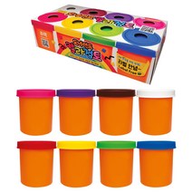 [동화오피스] 도너랜드 칼라점토 3색 세트 / 클레이점토 공예 점토놀이, 8색