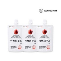 연두팜 아빠의주스 사과즙 100ml 1개, 돌려먹는)아빠 사과즙 낱개, 돌려따는)아빠 사과즙 낱개