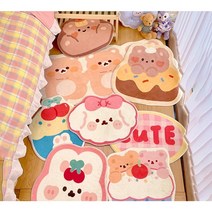 곰돌이 강아지 토끼 러그 카페트 발매트 거실러그 인테리어