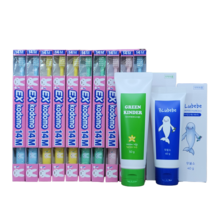 코도모칫솔 전사이즈 10개입 + 블루베베 무불소치약40g 1개+그린킨더 저불소치약50g 1개 에코서트 USDA 인증성분, 14M