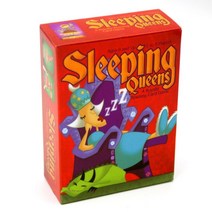 영문판 Sleeping Queens 보드 게임 커플 가족 카드, 단일사이즈, 슬리핑 퀸즈 영문판