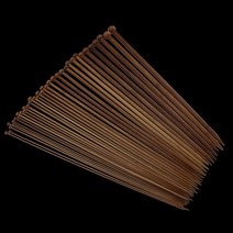 25cm /35cm 18 짝/대 싱글 포인트 뜨개질 바늘 대나무, [01] 25cm set of 18 pairs