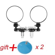 오리지널 오토바이 미러 카운터 웨이트 펜더 혼다 C650 Ktm 790 야마하 자전거 효성 Gt250R, 02 foldable