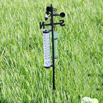 실외 온도계 풍향계 온도계 우량계 기상 측정 농사 정원