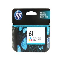 HP CH561WA CH562WA NO.61 정품Deskjet1000 1050 2540, CH562WA [NO.61] [표준용량] 칼라, 1, 1개