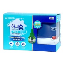 해피홈 리퀴드 코드형 훈증기+리필45일, 3개