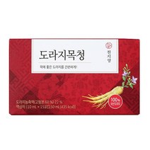 [천지양] 명품 도라지 인후보감 10ml 15포 도라지 효능 좋은 홍삼 벌꿀 환절기 인후통, 2박스