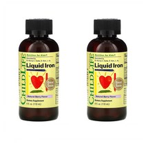 차일드라이프 리퀴드 아이론 철 내추럴 베리 Childlife Liquid Iron Natural Berry 118Ml 2개