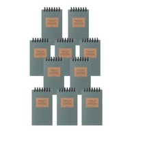 톡톡팬시 1000 포켓북 상철수첩, 도트 청록, 3개