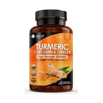 강황정 2000mg 흑후추생강 1년 공급 활성 95% 강황 커큐민 영국