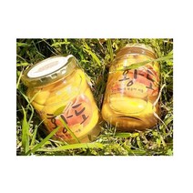 국산 황도 450g 유기농설탕 국산 햇사레복숭아, 6개