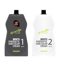 바이오메드 벤토에너제틱 7분 스피드 헤어 칼라크림 500ml, 다크브라온(3N), 1개