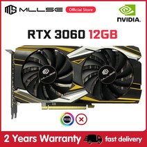 MLLSE 100% 그래픽 카드 RTX 3060 12GB X-GAME NVIDIA GPU GDDR6 192bit 8Pin HDMI x 1 DP 3 PCI-E 4.0x16 rtx30