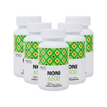 이노헬스앤케어 뉴질랜드 노니 6500 120캡슐 약4개월분, 5박스+13%할인