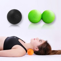 모던홀릭 싱글 더블 마사지볼 라크라스볼 싱글-오렌지
