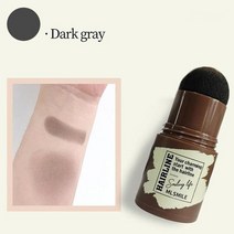 쉐도우스틱 스틱새도우 Hide bald edge hair root cover up hair shadow stick 은폐 헤어라인 리세션 헤어 볼륨 플럼프 파우더 메이크업 세트, 02 블랙 그레이