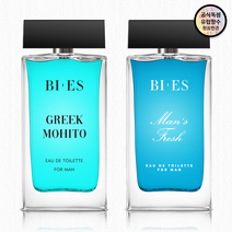 비에스 유럽 명품향수 1+1 프레쉬한 남자향수 파격할인 선물, 100ml