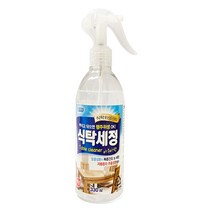 리빙굿 식탁세정제 아쿠아향 330ml x 5개 카페 식탁 탁자 테이블 세정