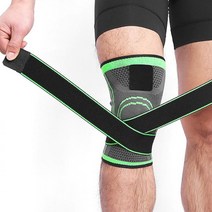 스쿼트 무릎 보호 십자모양 찍찍이밴드 블랙 M 무릎시림 하체근육 스쿼트보호대 탁구무릎보호대 무릎보호, 1개