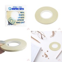 가라지팜 라인테이프 4MM 백색 마킹테이프 바닥테이프 라인용
