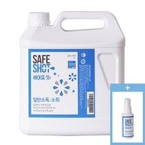 세이프샷 뿌리는 차아염소산수 4L + 50ml 리필 탈취 살균소독제 미산성, 1개