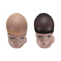 가발망 고탄력 메쉬 가발 안에 쓰는 머리망 헤어캡, 블랙