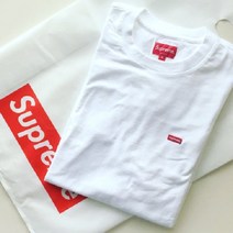 [일본정품]슈프림 스몰 박스 L/S 로고 긴팔티셔츠 화이트 / 블랙 / 네이비