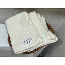 에브리띵하우스 2겹 3겹 강화 소창 수건 사이즈90x45, 5개, 베이지(무지)단색