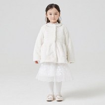 치크 가볍고 따뜻해요~ 러블리한 원피스 코디용 퍼 코트 CKJW22T2G-NC서면점