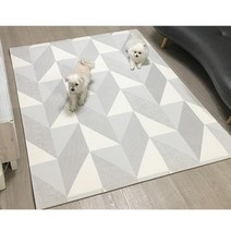 1+1 지그재그 140x200x1.0cm 아기매트1+1 놀이 맞춤 바닥쿠션 아파트 층간소음방지 유아 어린이집 거실 놀이방매트 유아매트 PVC매트 거실바닥매트 층간소음매트 거실매트 아기매트 놀이매트 층간소음해결방법 방음매트 어린이매트 소음방지매트, 리프멜로우 10T(2장)