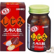 [이라운드몰]오리히로 바지락 액기스 숙취해소 보조제 240정, 옵션선택, 단품