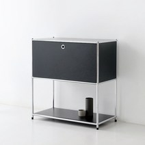 마켓비 SIMPLIE 수납장 BC264, 블랙 7943.1699