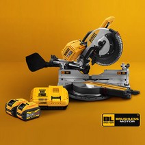 디월트/DHS780T2/60V BL 12인치 충전 슬라이딩 각도절단기/2.0Ah/풀세트, 1개