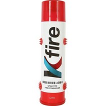 한국소방 에어로졸소화기 427ml, 상세페이지 참조