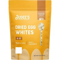 Judees 미국 주디스 건조 계란 흰자 가루 파우더 227g 1팩 난백 분말