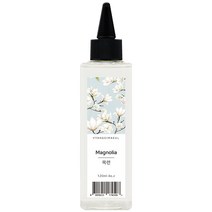 더허브샵 향기마을 차량용 디퓨저 리필 오일 120ml, 목련