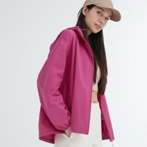 유니클로 재팬 여성 포켓터블 파카 휴대용 자켓 재킷 UV 자외선 차단 핑크 460892, XS