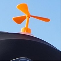 오토바이 헬멧 꾸미기 헬리콥터 오렌지 킥보드 장식 스쿠터 안전모 포인트 배달대행 악세사리 라이더 하이바 장비