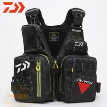 바다낚시조끼 2022 DAWA 낚시 구명 조끼 반사 된 빛 구조 경고 낚시 조끼 다기능 멀티 포켓 부력 구명 조, 06 K520