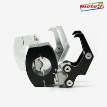 SS 수항 pcx125 msx125등 장착가능 오토바이 22mm 오픈핸들 봉지걸이 헬멧걸이 다용도걸이, 1개, 블랙