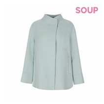 숲 SOUP 핸드메이드 모크넥 코트(SVAHC30)