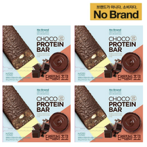 노브랜드 단백질바초코 40g x 4입 x 4팩 운동 등산 라운딩간식, 1개, 40gx4