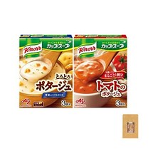 아지노모토 크놀 컵 스프 포타주 먹어 비교 토로토로 3봉 토마토의 6봉