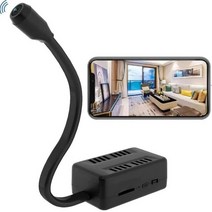 알리익스프레스 캠코더 DIY 미니 와이파이 카메라 유연한 HD 휴대용 IP 무선 감시 PIR 클라우드 스토리지 라이브 원격 모니터링 캠 1080P, 3.U12  Camera With 16G
